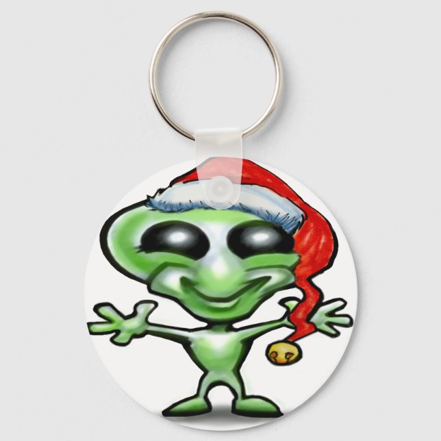 Porte-clés Église alien (Recto)