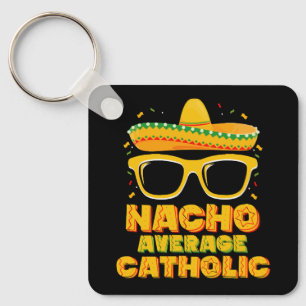 Porte-clés Église catholique moyenne nacho Cinco De Mayo