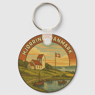 Porte-clés Église de Hjørring Danemark