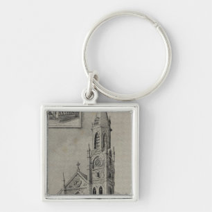 Porte-clés Église de l'Assomption, Ansonia, Conn