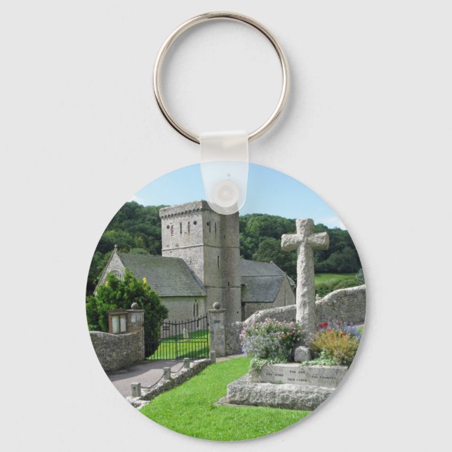 Porte-clés Église du Branscombe (Recto)