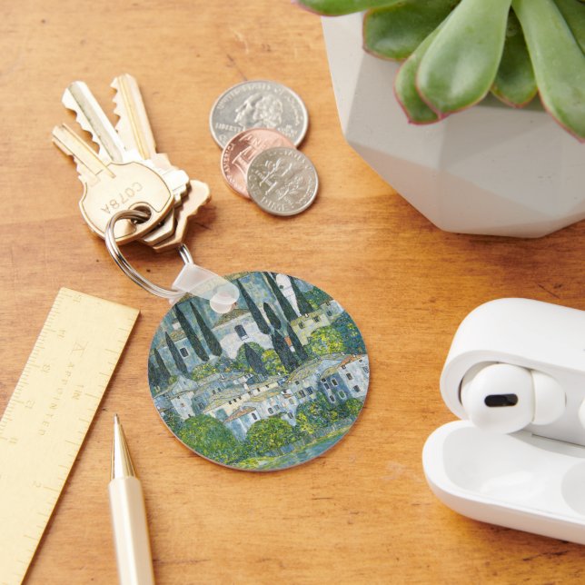 Porte-clés Église (Kirche) à Cassone par Gustav Klimt (Bureau)