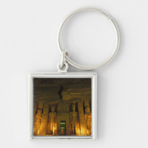 Porte-clés Égypte, Abu Simbel, Façade éclairée du petit