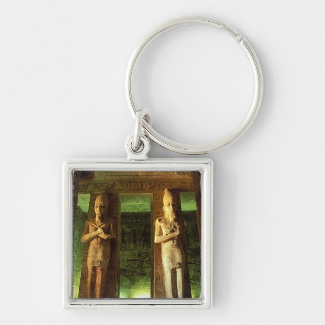 Porte-clés Égypte, Abu Simbel, Statue de Ramsès II, (Devant)