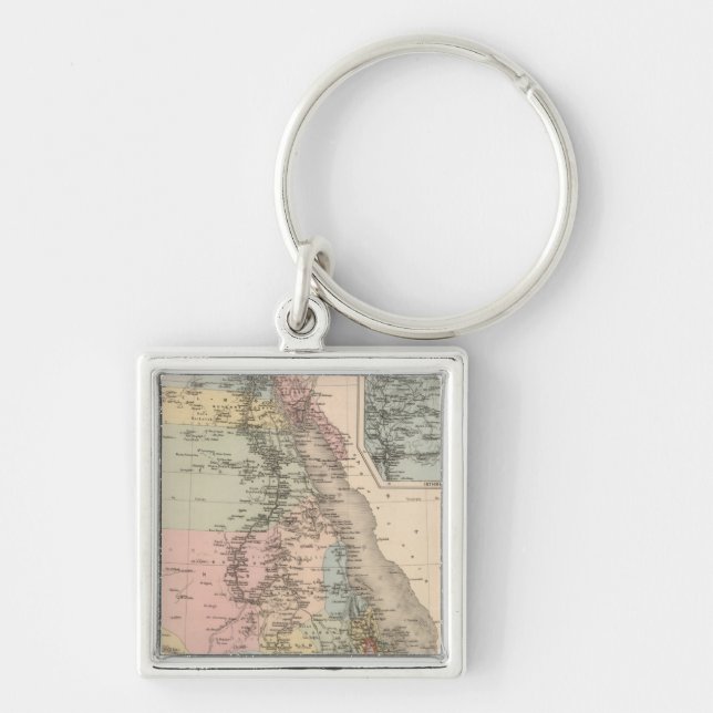 Porte-clés Egypte et Abyssinie (Devant)