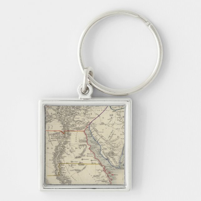 Porte-clés Egypte Et Arabie Petraea (Devant)