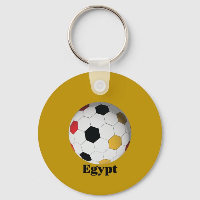 Porte-clés Égypte Football  (Recto)