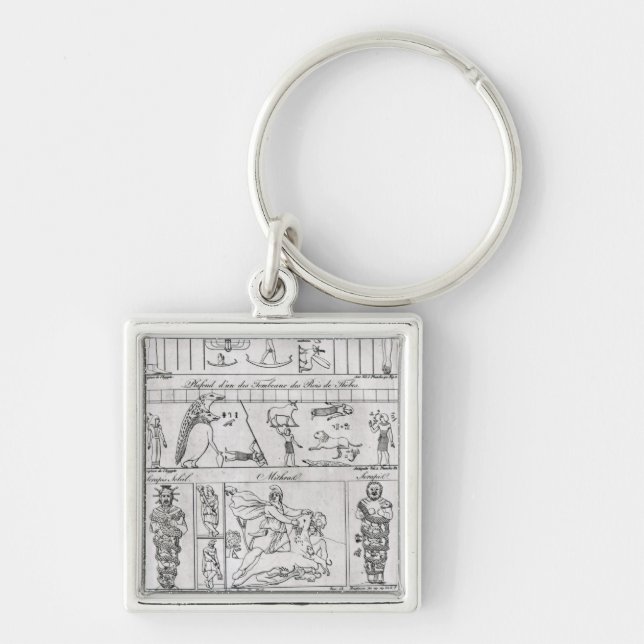 Porte-clés Égyptien et persan antiques (Devant)