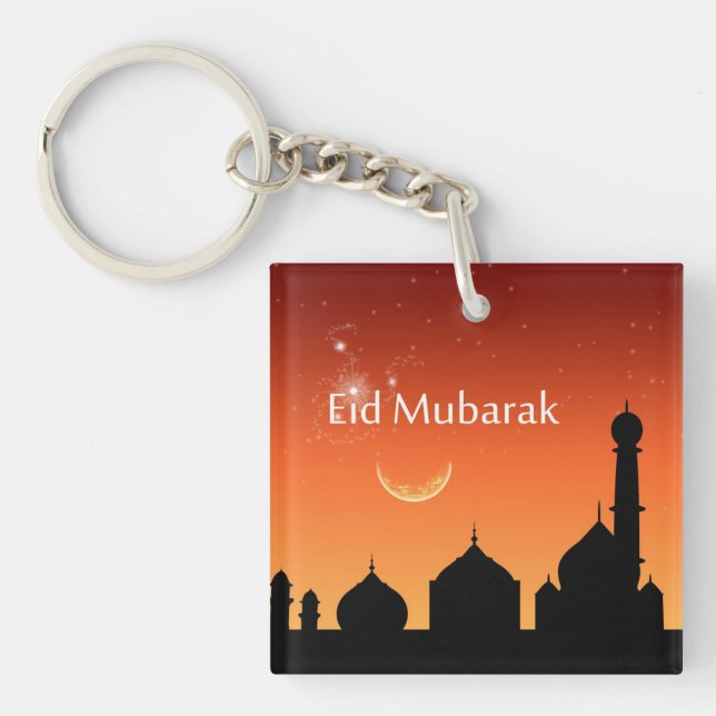 Porte-clés Eid Evening Sky - Acrylic Keychain (Devant)