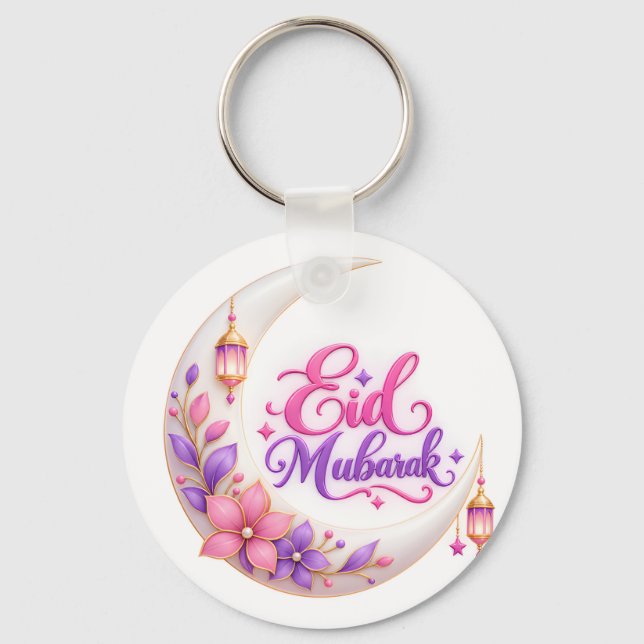 Porte-clés Eid Moubarak  (Recto)