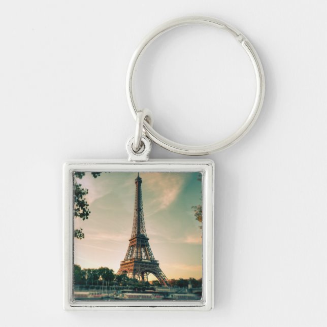 Porte-clés Eiffel tour lancer oreiller (Devant)