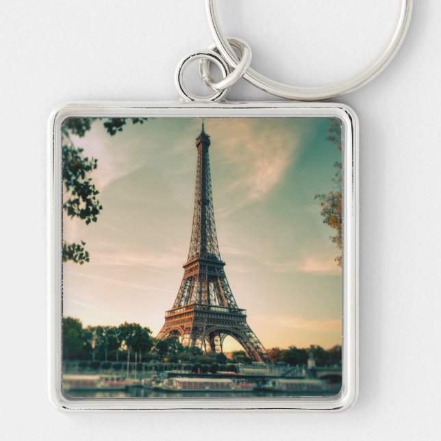 Porte-clés Eiffel tour lancer oreiller (Devant)