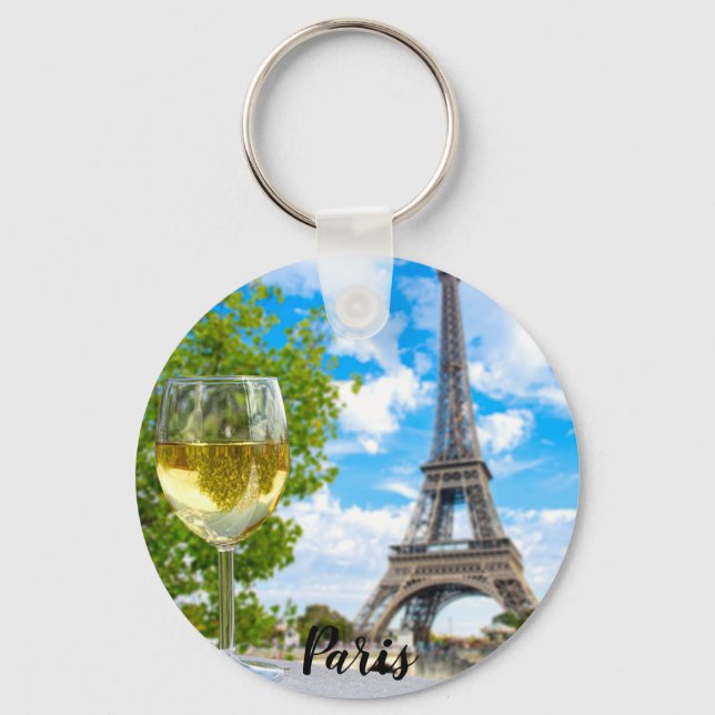 Porte-clés Eiffel tower shot glass (Recto)