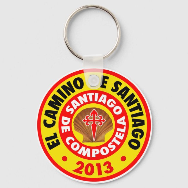 Porte-clés El Camino De Santiago 2013 (Recto)