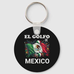 Porte-clés El Golfo De Mexico Bandera De Mexico