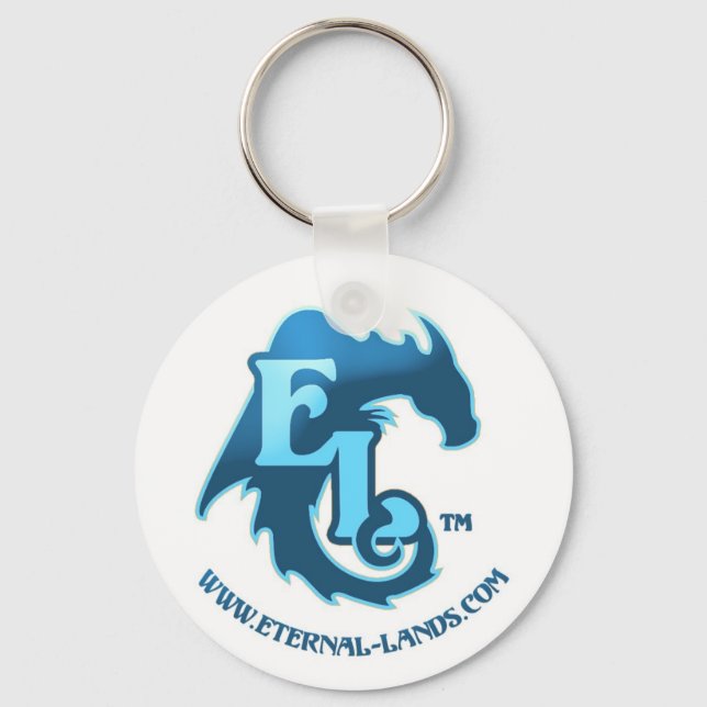 Porte-clés EL logo -Blue- Keychain (Recto)