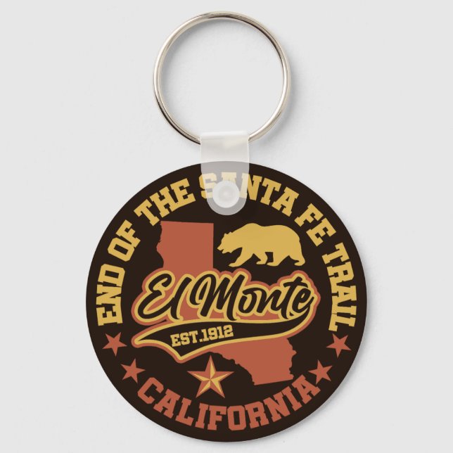 Porte-clés El Monte, Californie (Recto)