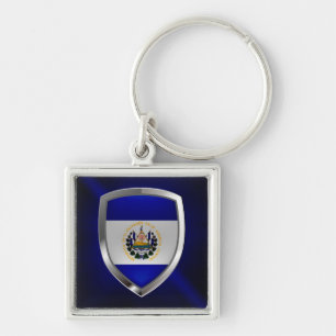 Porte-clés El Salvador Mettalic Emblem