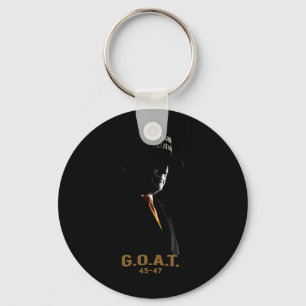 Porte-clés Elect The Goat Donald Trump 2024 45 47 Silhouette