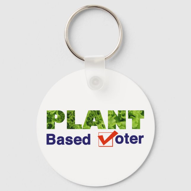 Porte-clés Électeur plante (Recto)