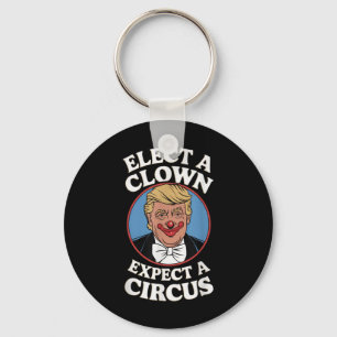 Porte-clés Élection D'Un Clown Attendez-Vous À Une Impression