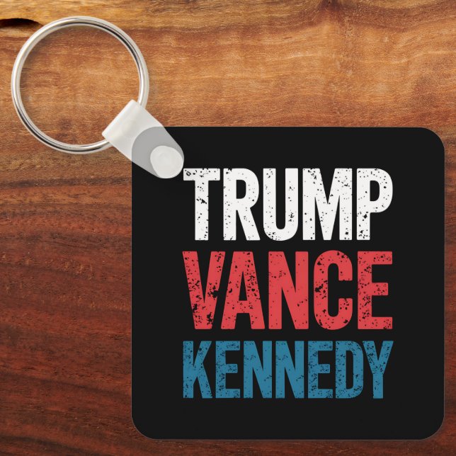 Porte-clés Élection Trump Vance Kennedy 2024 (Recto)