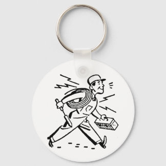 Porte-clés Électricien