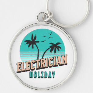 Porte-clés Électricien de vacances