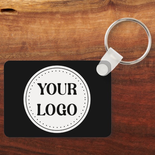 Porte-clés Élégant, contemporain, poli et personnalisable. (Recto)