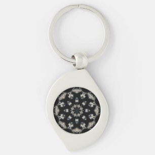 Porte-clés Elégant Mandala