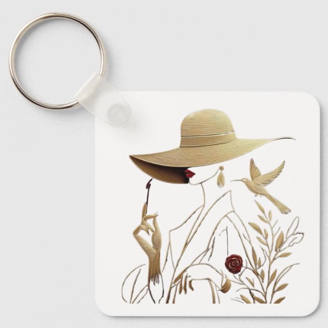 Porte-clés Élégant & Sophistiqué (Recto)