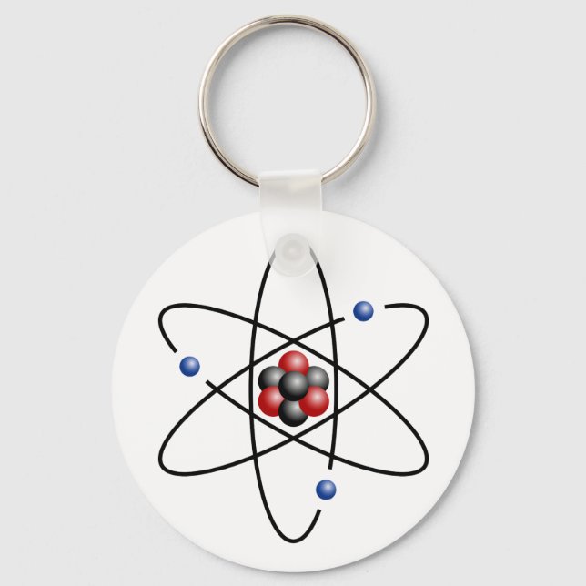 Porte-clés Élément chimique lithium Atom Numéro atomique 3 (Recto)