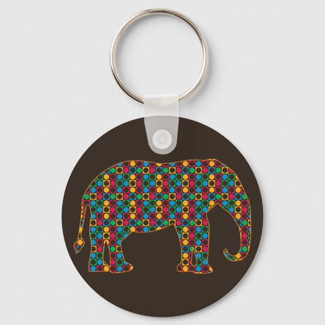 Porte-clés Eléphant (Recto)