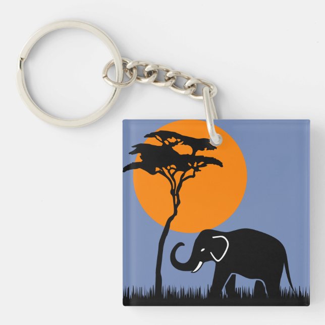 Porte-clés Eléphant (Devant)