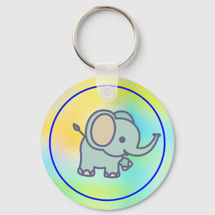 Porte-clés Éléphant de bébé mignon dessin animé-47767