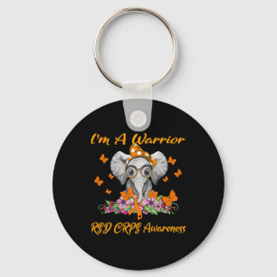 Porte-clés Elephant I'm A Warrior RSD RCPS Sensibilisation
