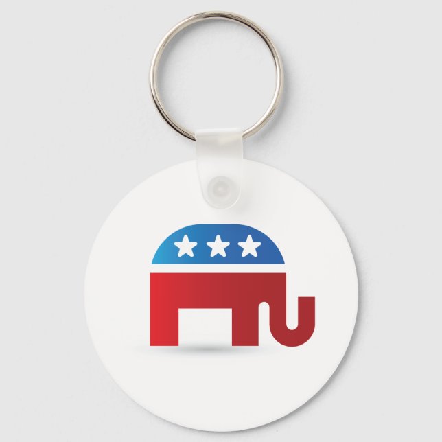 Porte-clés Eléphant Porte - clé républicain (Recto)