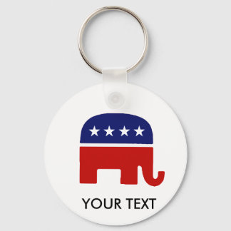 Porte-clés Eléphant républicain / Eléphant GOP