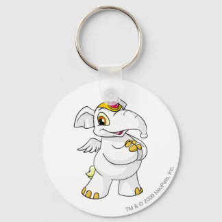 Porte-clés Elephante blanche