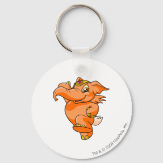 Porte-clés Elephante Orange