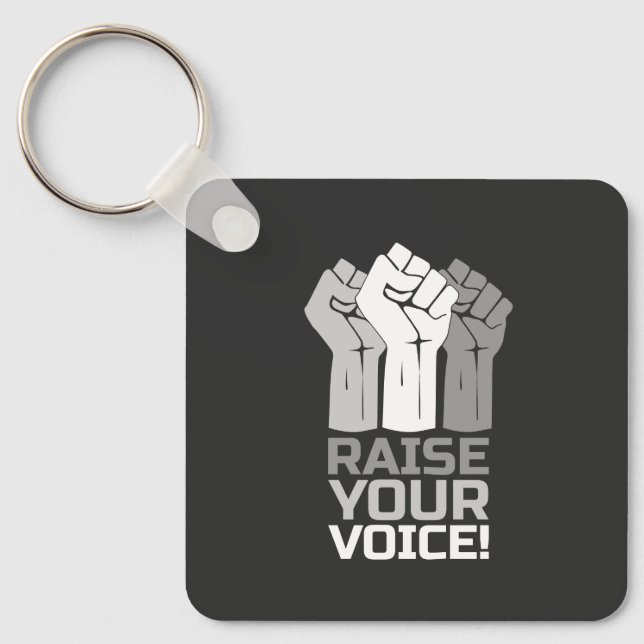 Porte-clés Élevez votre voix 3 W (Recto)