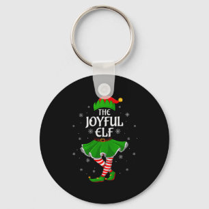 Porte-clés Élfe Joyeux Noël Famille Filles Femmes Clan de l'É