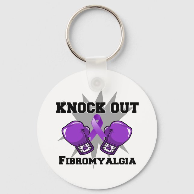 Porte-clés Éliminer la fibromyalgie (Recto)
