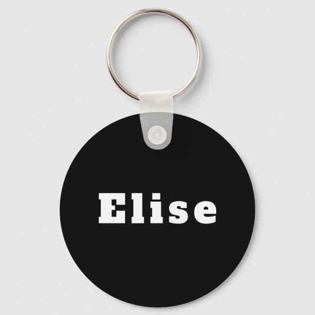 Porte-clés Elise (Recto)