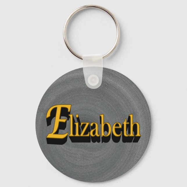 Porte-clés Elizabeth (Recto)