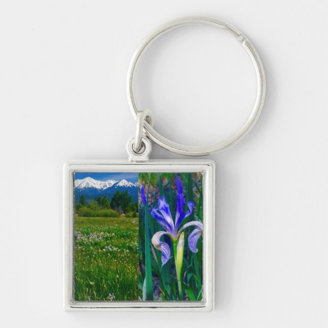 Porte-clés Elk Horn et Iris Porte - clé (Devant)