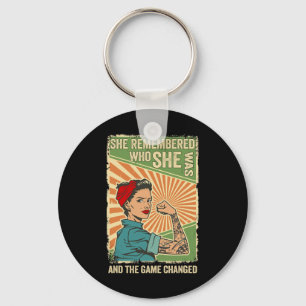 Porte-clés Elle Se Souvient De Qui Elle Était Et Le Jeu Chang