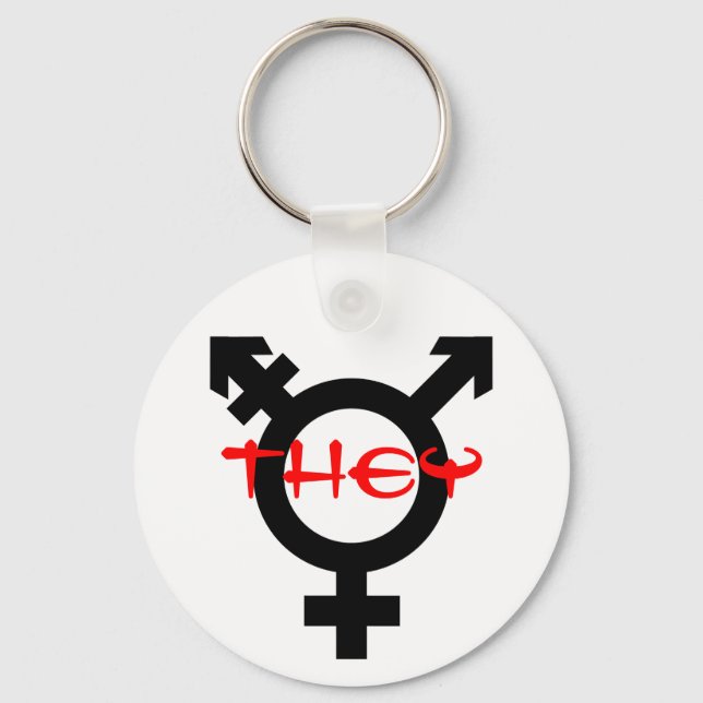 Porte-clés Elles Transgenre (Recto)