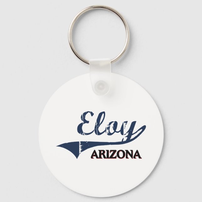 Porte-clés Eloy Arizona City Classic (Recto)
