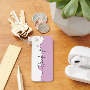 Porte-clés Emballage pour petite entreprise florale fait main